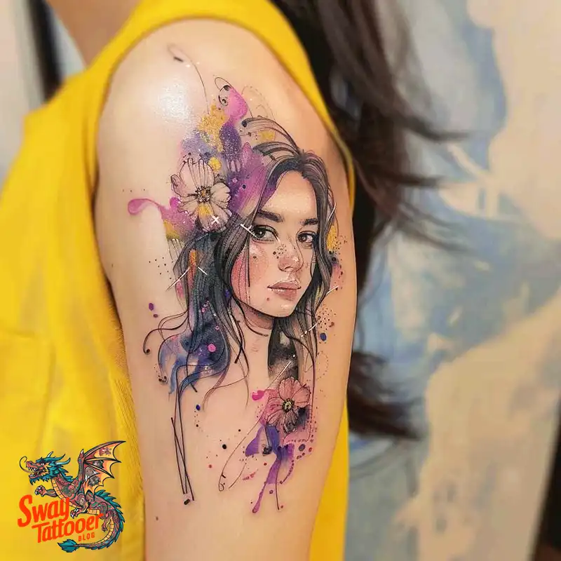 100 Watercolor Tattoo Design Ideas: Splashes of Art to Wear 57 Watercolor tattoo