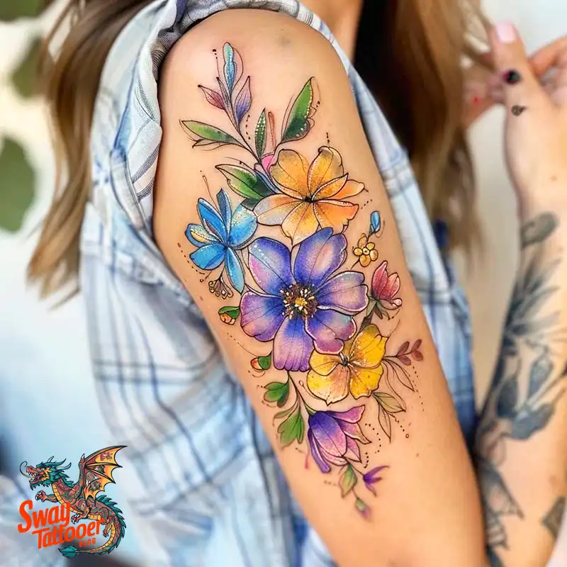 100 Watercolor Tattoo Design Ideas: Splashes of Art to Wear 51 Watercolor tattoo