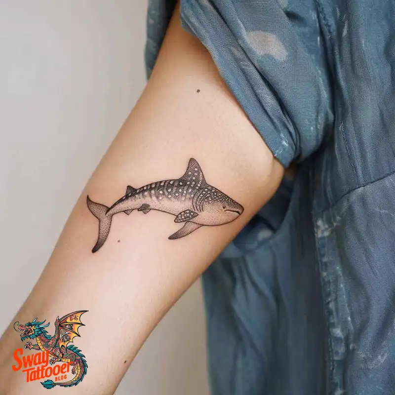 100+ Whale Shark Tattoo Design Ideas: Oceanic Ink 8 whale shark tattoo