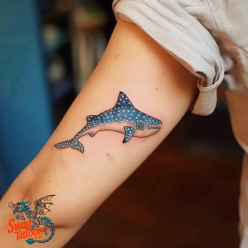 100+ Whale Shark Tattoo Design Ideas: Oceanic Ink 6 whale shark tattoo
