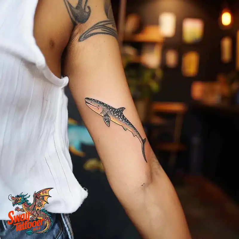 100+ Whale Shark Tattoo Design Ideas: Oceanic Ink 5 whale shark tattoo