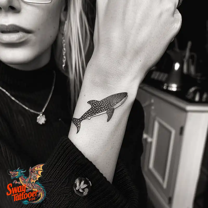 100+ Whale Shark Tattoo Design Ideas: Oceanic Ink 3 whale shark tattoo
