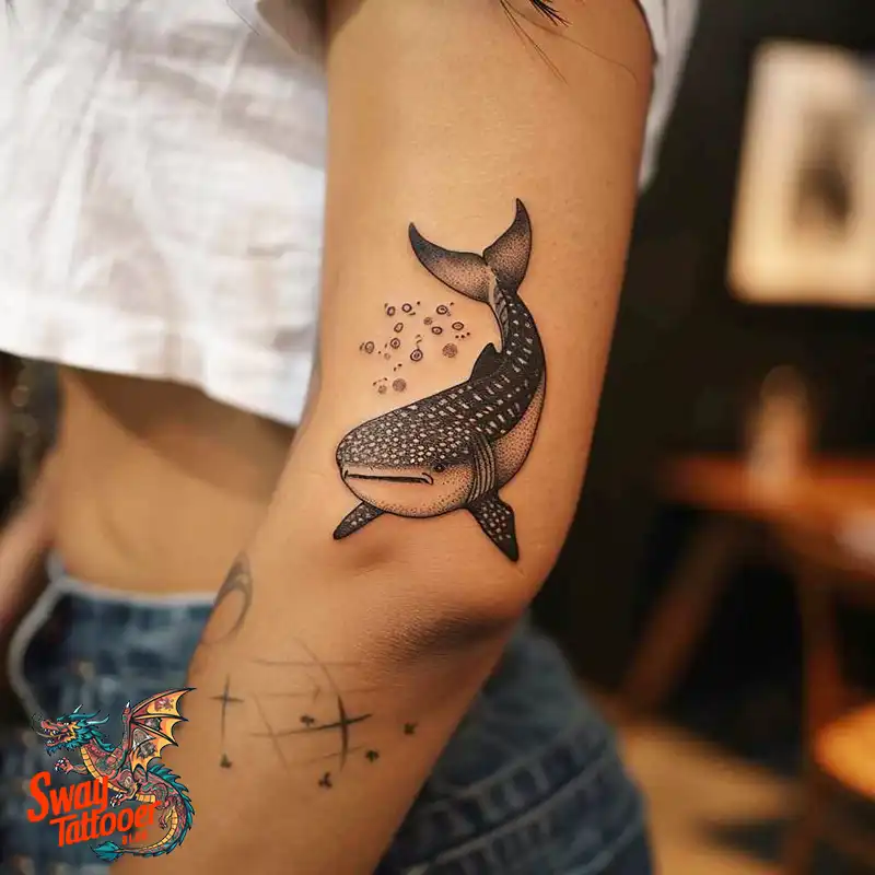 100+ Whale Shark Tattoo Design Ideas: Oceanic Ink 1 whale shark tattoo