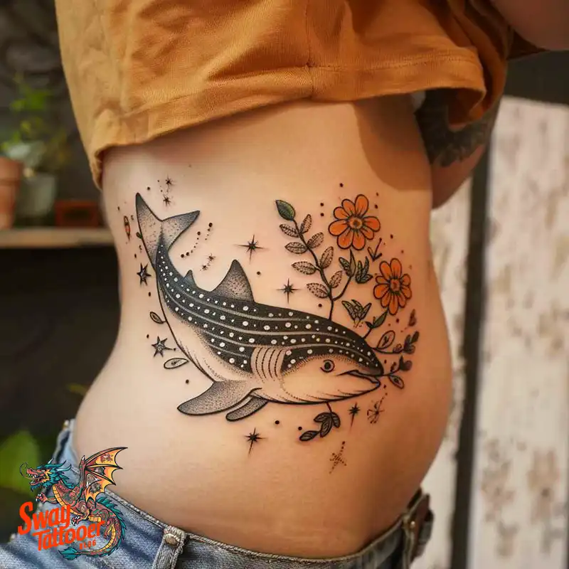 100+ Whale Shark Tattoo Design Ideas: Oceanic Ink 107 whale shark tattoo