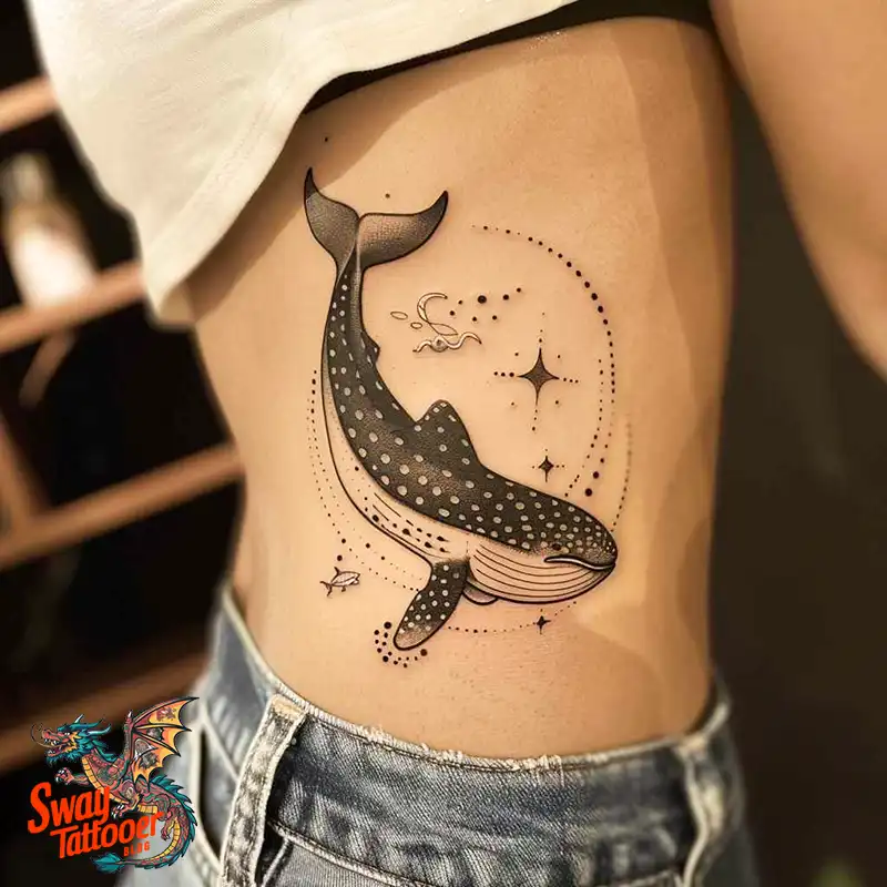 100+ Whale Shark Tattoo Design Ideas: Oceanic Ink 109 whale shark tattoo