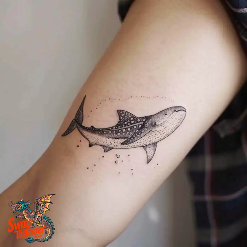 100+ Whale Shark Tattoo Design Ideas: Oceanic Ink 91 whale shark tattoo