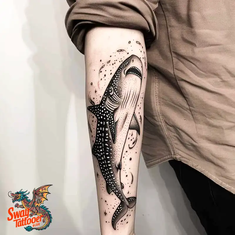 100+ Whale Shark Tattoo Design Ideas: Oceanic Ink 88 whale shark tattoo