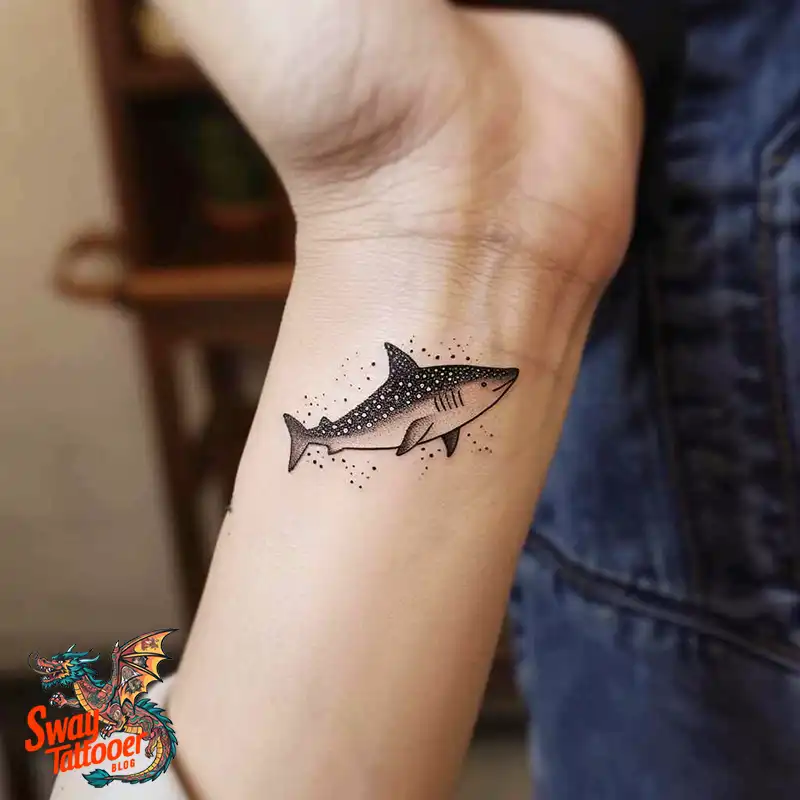 100+ Whale Shark Tattoo Design Ideas: Oceanic Ink 56 whale shark tattoo
