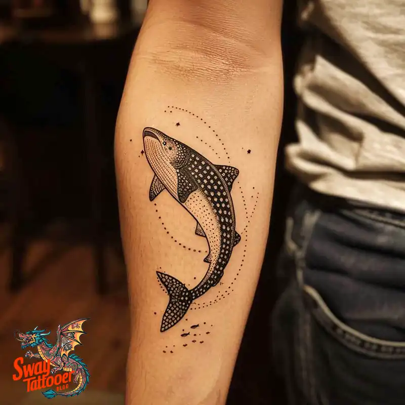 100+ Whale Shark Tattoo Design Ideas: Oceanic Ink 46 whale shark tattoo