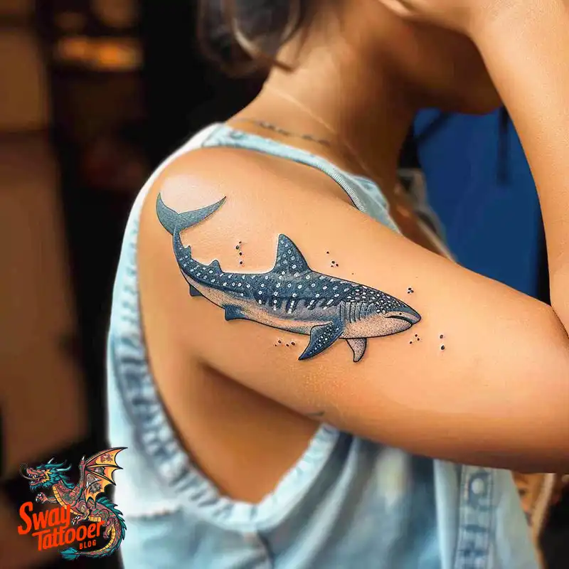 100+ Whale Shark Tattoo Design Ideas: Oceanic Ink 43 whale shark tattoo