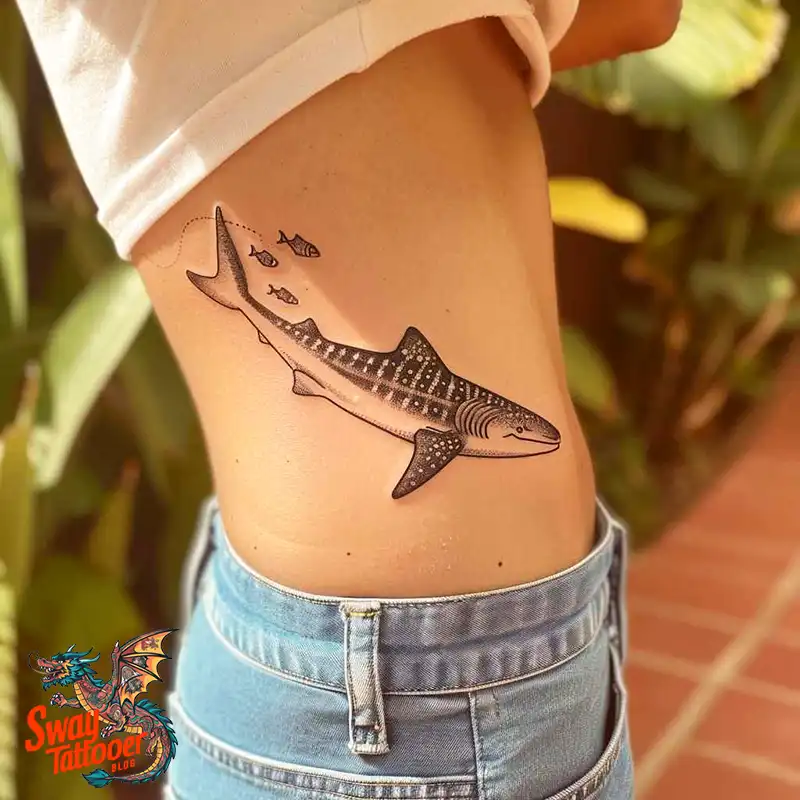 100+ Whale Shark Tattoo Design Ideas: Oceanic Ink 35 whale shark tattoo