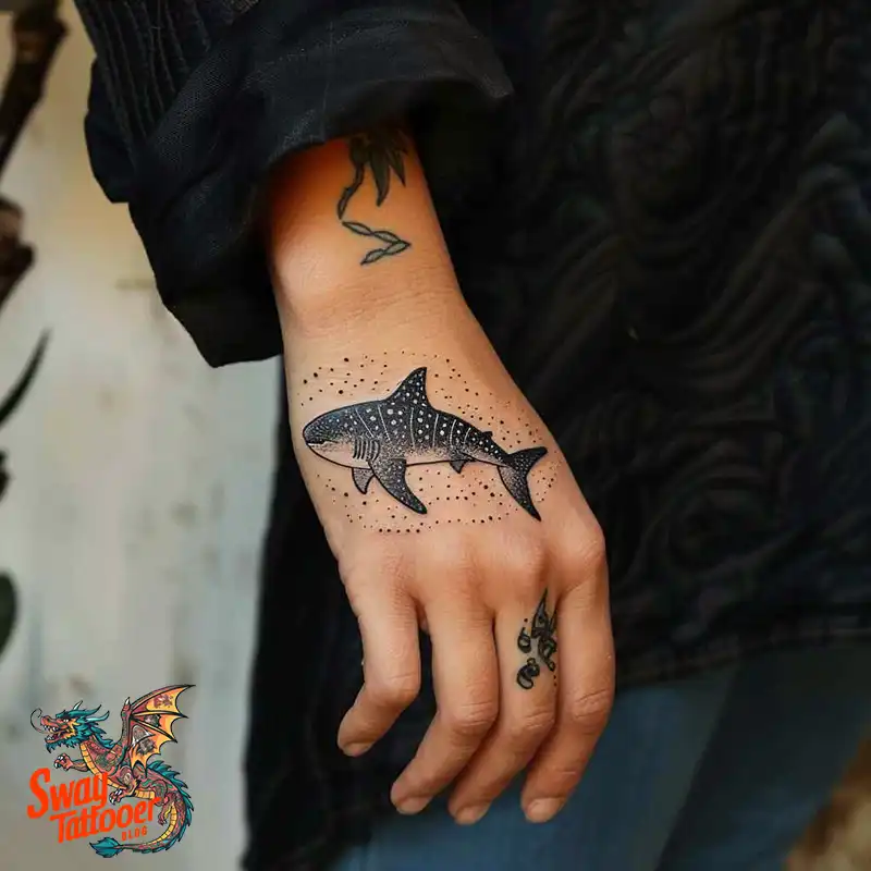 100+ Whale Shark Tattoo Design Ideas: Oceanic Ink 30 whale shark tattoo