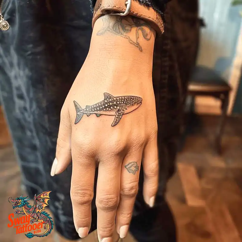 100+ Whale Shark Tattoo Design Ideas: Oceanic Ink 24 whale shark tattoo