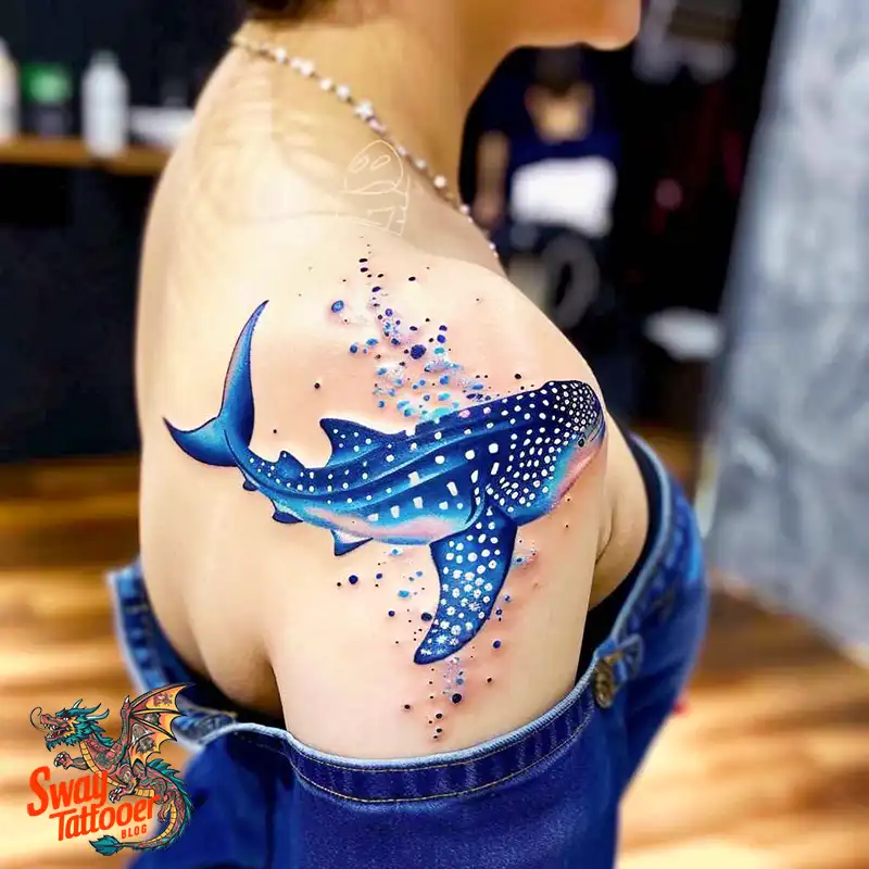 100+ Whale Shark Tattoo Design Ideas: Oceanic Ink 23 whale shark tattoo