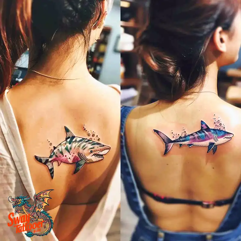 100+ Whale Shark Tattoo Design Ideas: Oceanic Ink 19 whale shark tattoo