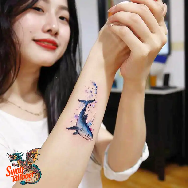 100+ Whale Shark Tattoo Design Ideas: Oceanic Ink 18 whale shark tattoo