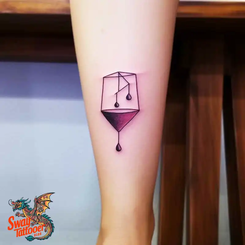 50 Wine Glass Tattoo Designs: Elegant Ink for the Sipper 7 Wine Glass Tattoo