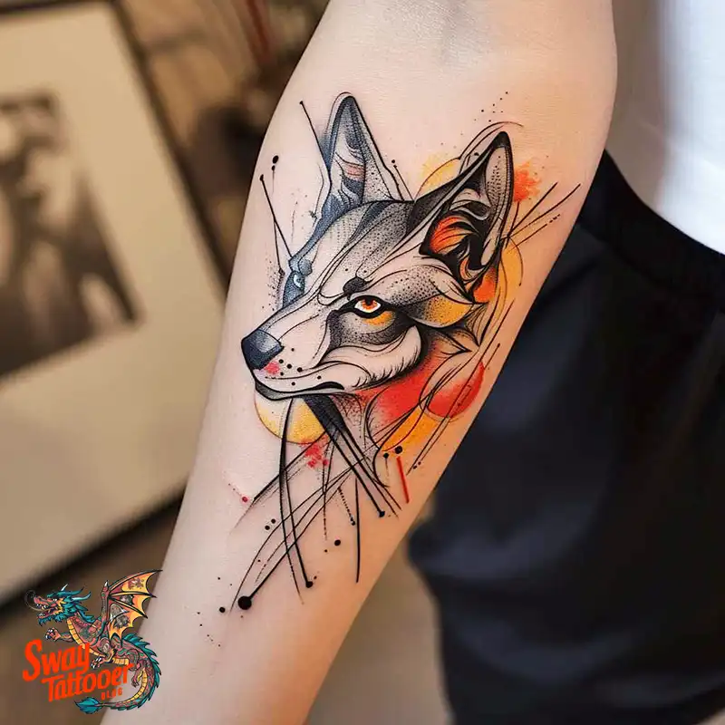 150 Wolf Tattoo Design Ideas: Wild Strength and Spirit 119 wolf tattoo