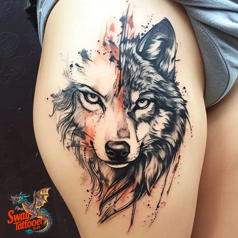 150 Wolf Tattoo Design Ideas: Wild Strength and Spirit 36 wolf tattoo