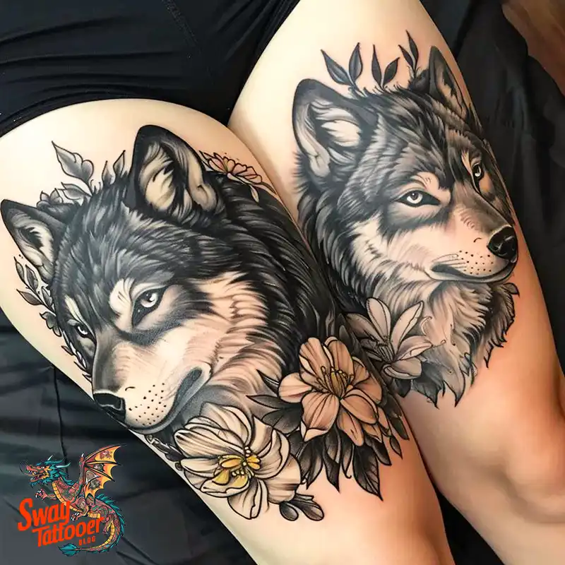 150 Wolf Tattoo Design Ideas: Wild Strength and Spirit 33 wolf tattoo