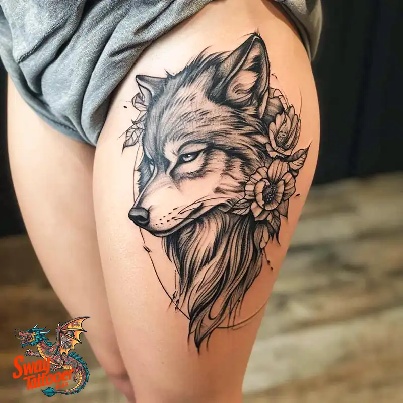 150 Wolf Tattoo Design Ideas: Wild Strength and Spirit 32 wolf tattoo