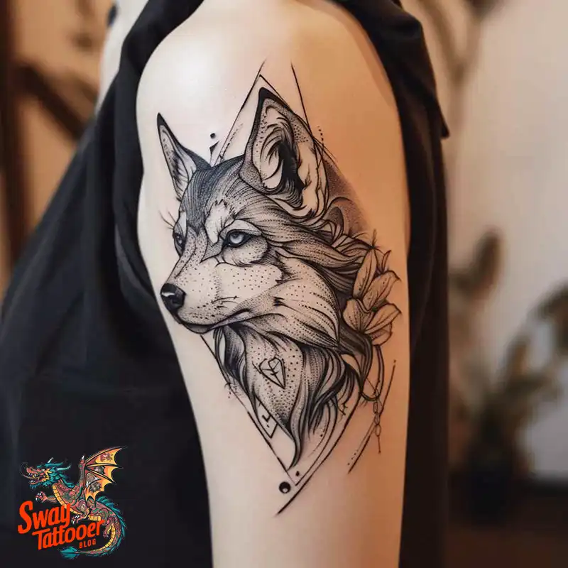 150 Wolf Tattoo Design Ideas: Wild Strength and Spirit 129 wolf tattoo