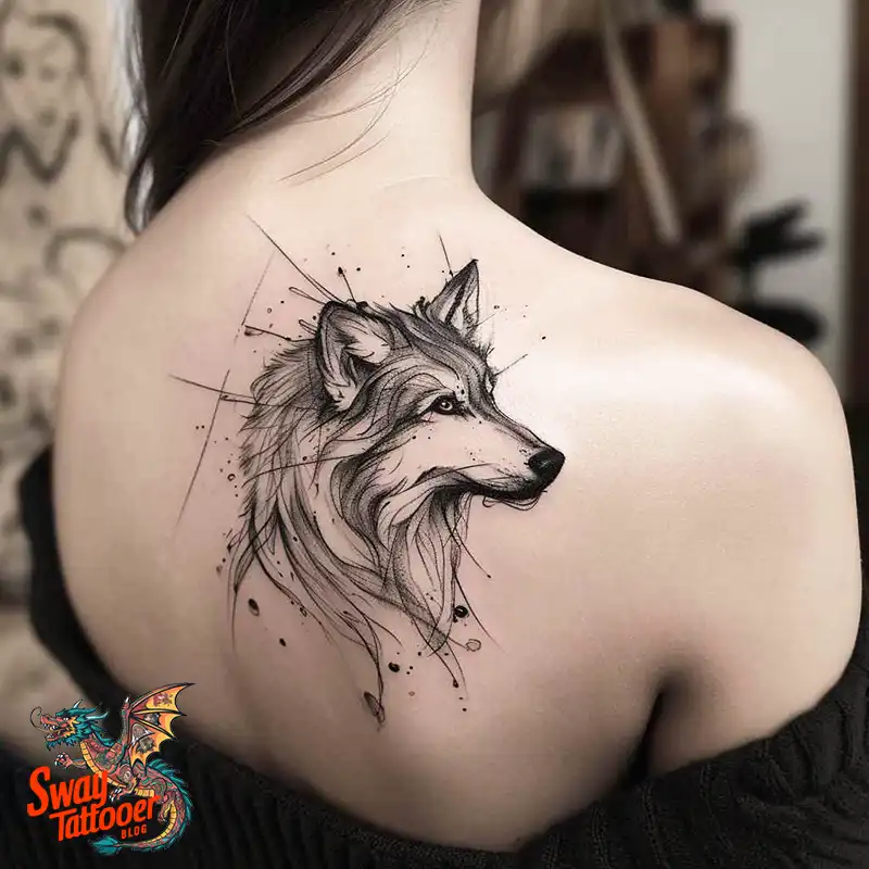 150 Wolf Tattoo Design Ideas: Wild Strength and Spirit 28 wolf tattoo