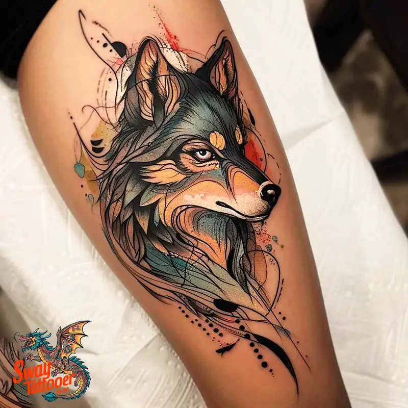 150 Wolf Tattoo Design Ideas: Wild Strength and Spirit 120 wolf tattoo
