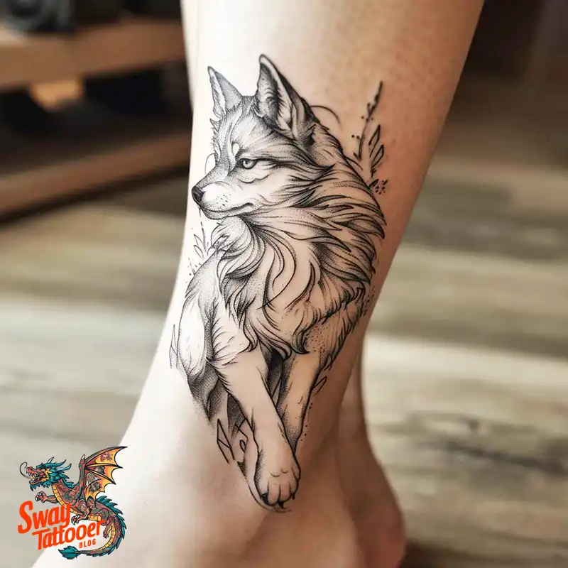 150 Wolf Tattoo Design Ideas: Wild Strength and Spirit 107 wolf tattoo