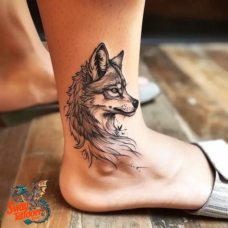 150 Wolf Tattoo Design Ideas: Wild Strength and Spirit 106 wolf tattoo