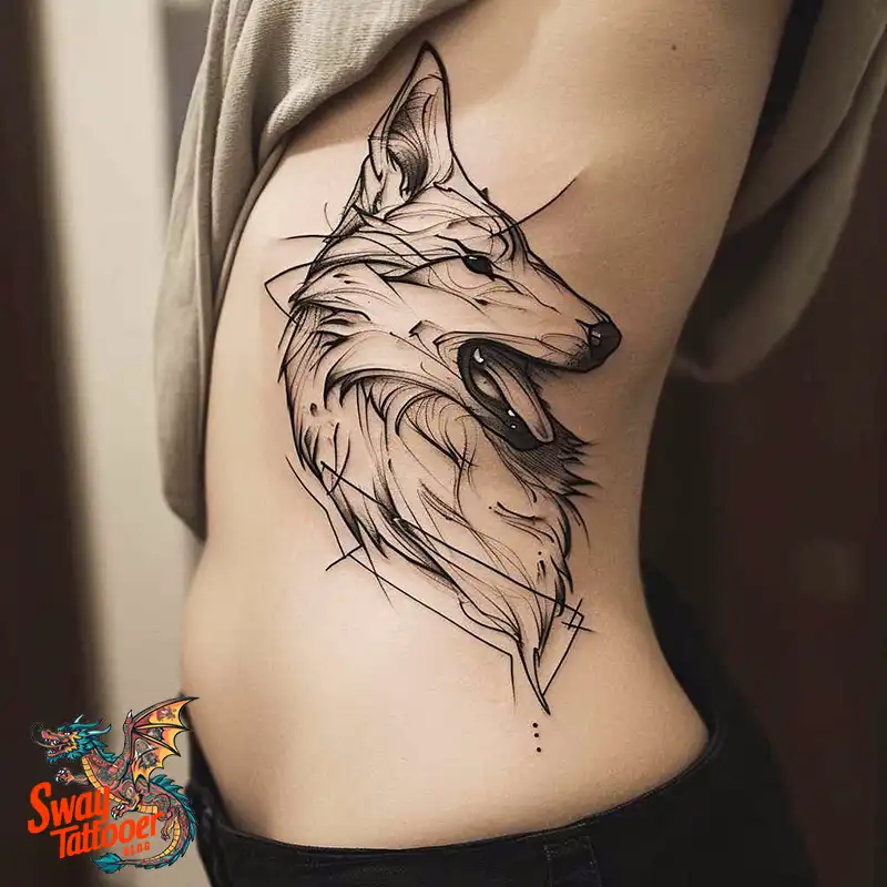 150 Wolf Tattoo Design Ideas: Wild Strength and Spirit 123 wolf tattoo