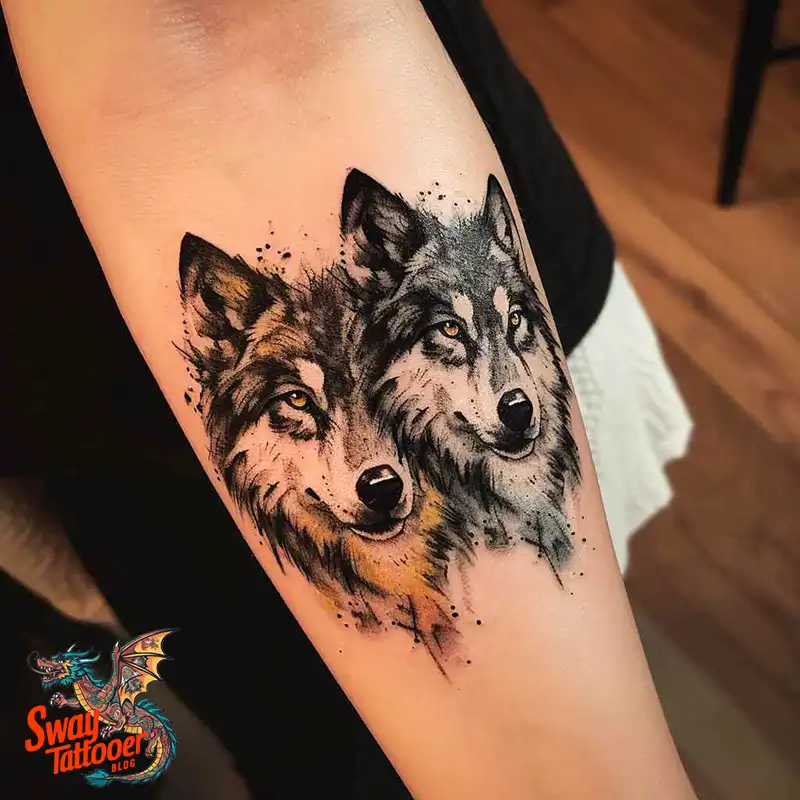 150 Wolf Tattoo Design Ideas: Wild Strength and Spirit 77 wolf tattoo