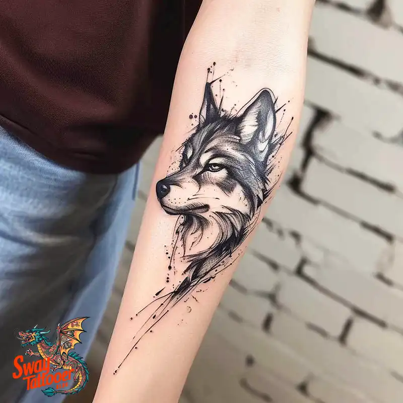150 Wolf Tattoo Design Ideas: Wild Strength and Spirit 126 wolf tattoo