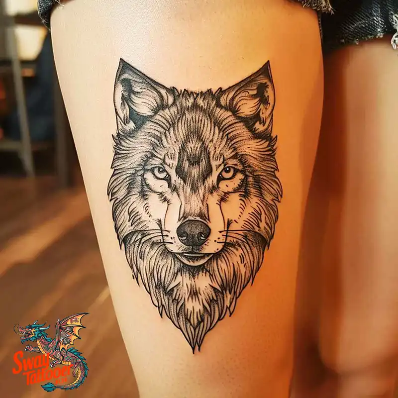 150 Wolf Tattoo Design Ideas: Wild Strength and Spirit 53 wolf tattoo