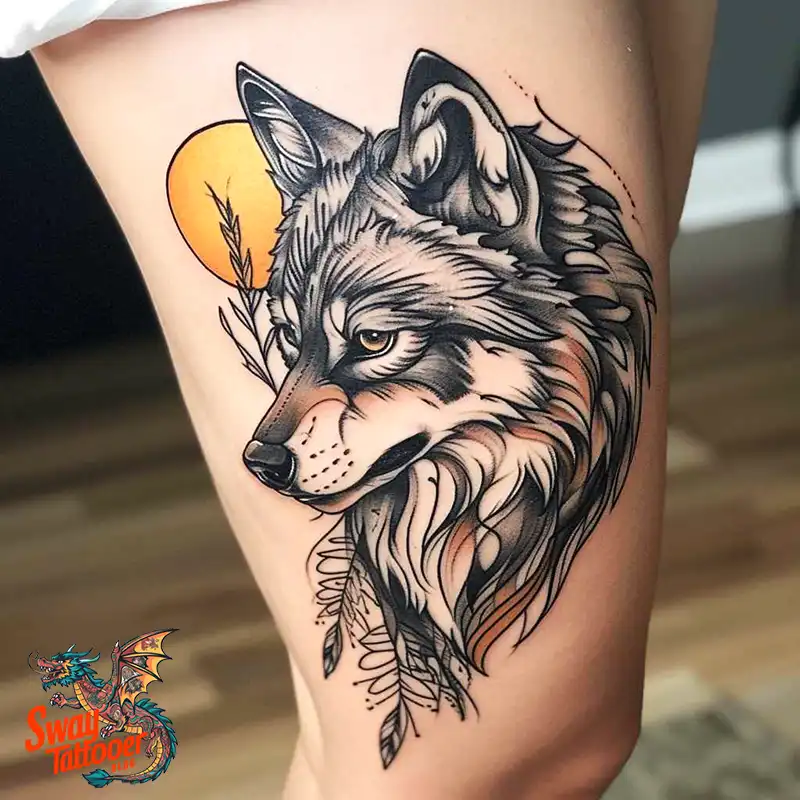 150 Wolf Tattoo Design Ideas: Wild Strength and Spirit 54 wolf tattoo
