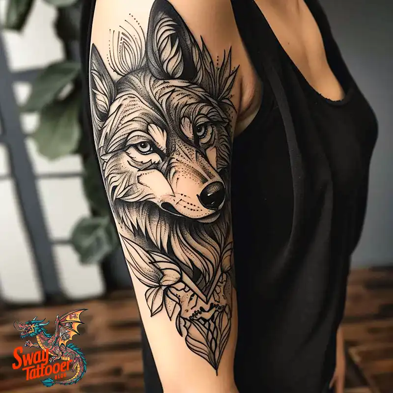 150 Wolf Tattoo Design Ideas: Wild Strength and Spirit 44 wolf tattoo
