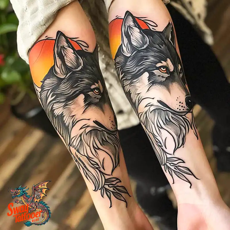 150 Wolf Tattoo Design Ideas: Wild Strength and Spirit 43 wolf tattoo
