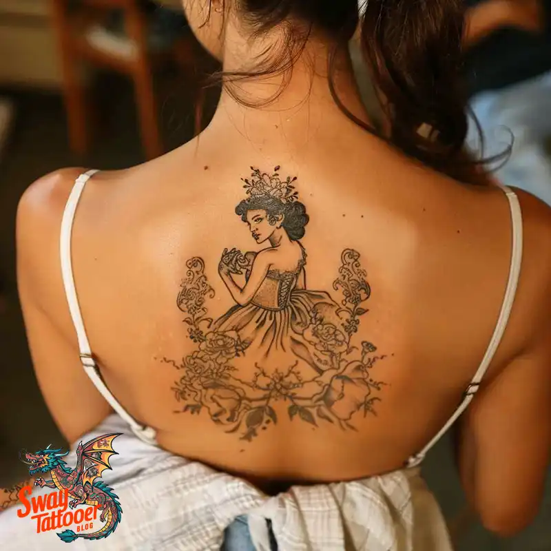 100 Women's Back Tattoo Design Ideas: Stunning Ink Arts 84 Women's Back Tattoo