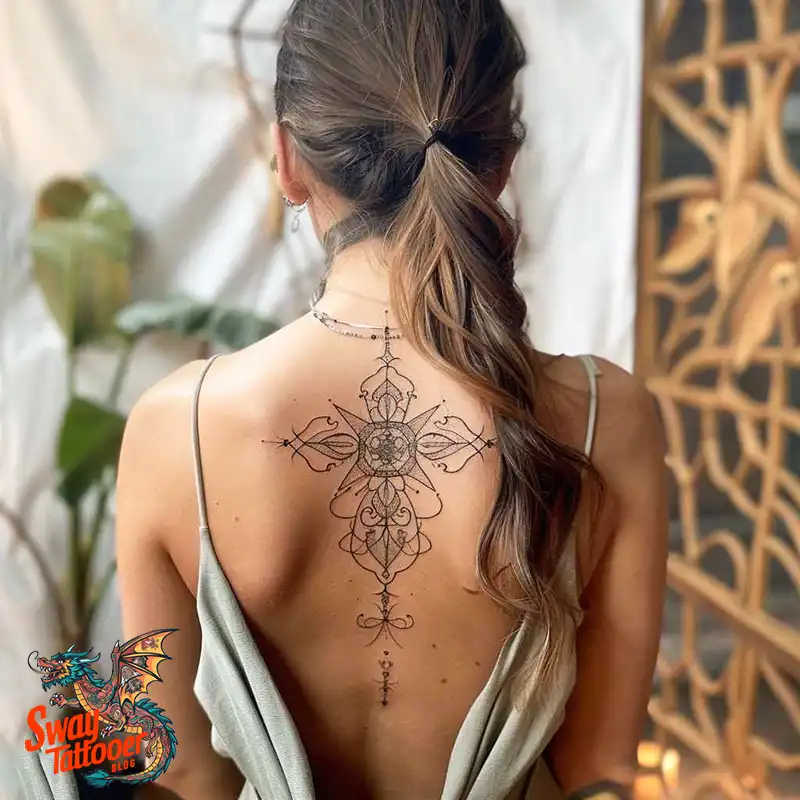 100 Women's Back Tattoo Design Ideas: Stunning Ink Arts 62 Women's Back Tattoo