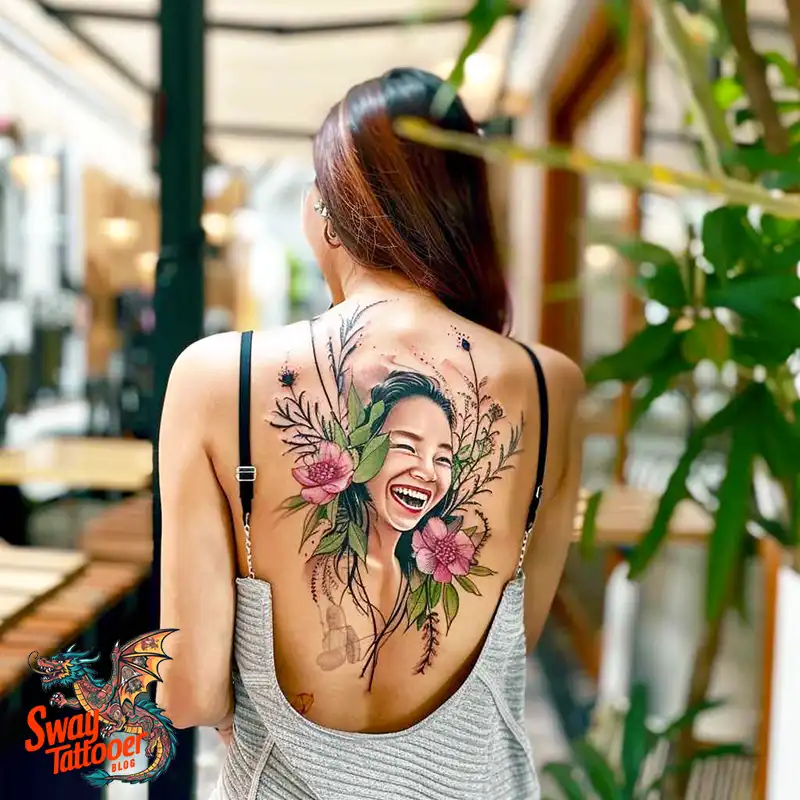 100 Women's Back Tattoo Design Ideas: Stunning Ink Arts 48 Women's Back Tattoo