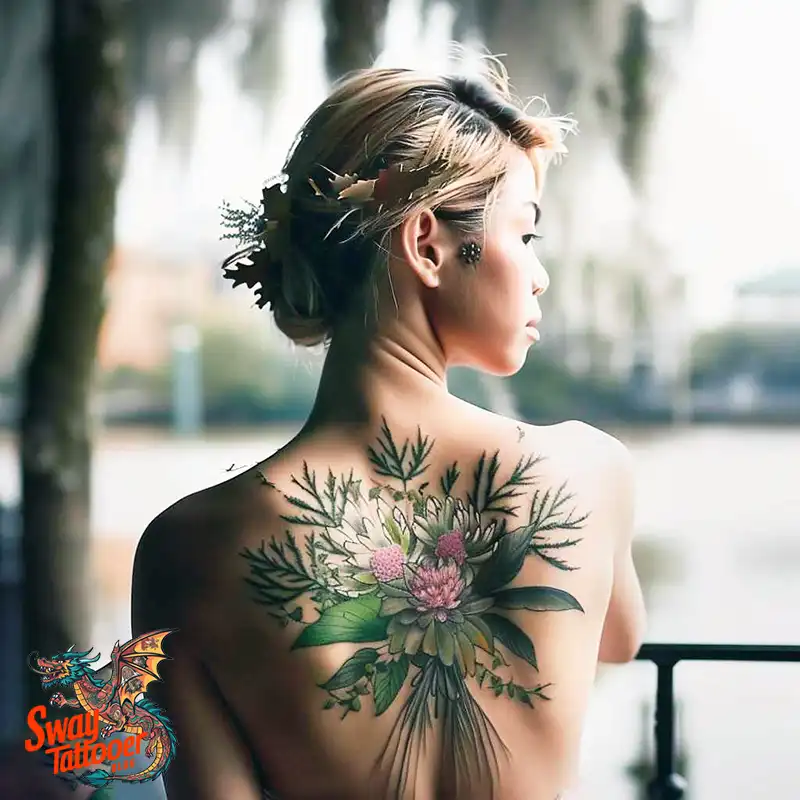 100 Women's Back Tattoo Design Ideas: Stunning Ink Arts 12 Women's Back Tattoo
