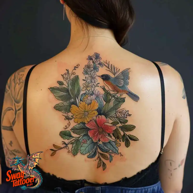 100 Women's Back Tattoo Design Ideas: Stunning Ink Arts 90 Women's Back Tattoo