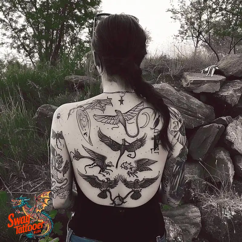 100 Women's Back Tattoo Design Ideas: Stunning Ink Arts 4 Women's Back Tattoo