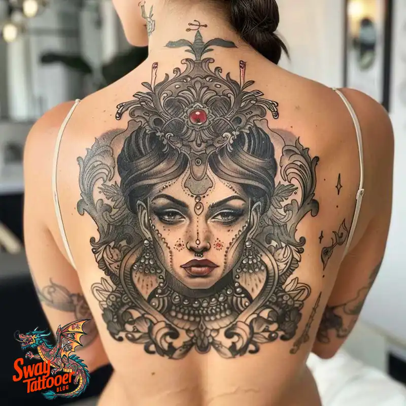 100 Women's Back Tattoo Design Ideas: Stunning Ink Arts 1 Women's Back Tattoo