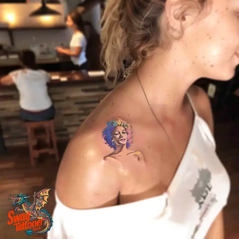 150 Women's Shoulder Tattoo Design Ideas: Your Next Ink 33 Women's Shoulder Tattoo