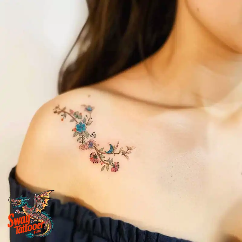 150 Women's Shoulder Tattoo Design Ideas: Your Next Ink 32 Women's Shoulder Tattoo