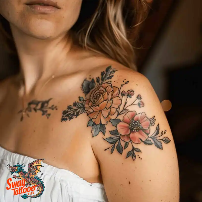 150 Women's Shoulder Tattoo Design Ideas: Your Next Ink 31 Women's Shoulder Tattoo