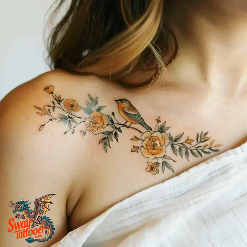 150 Women's Shoulder Tattoo Design Ideas: Your Next Ink 26 Women's Shoulder Tattoo