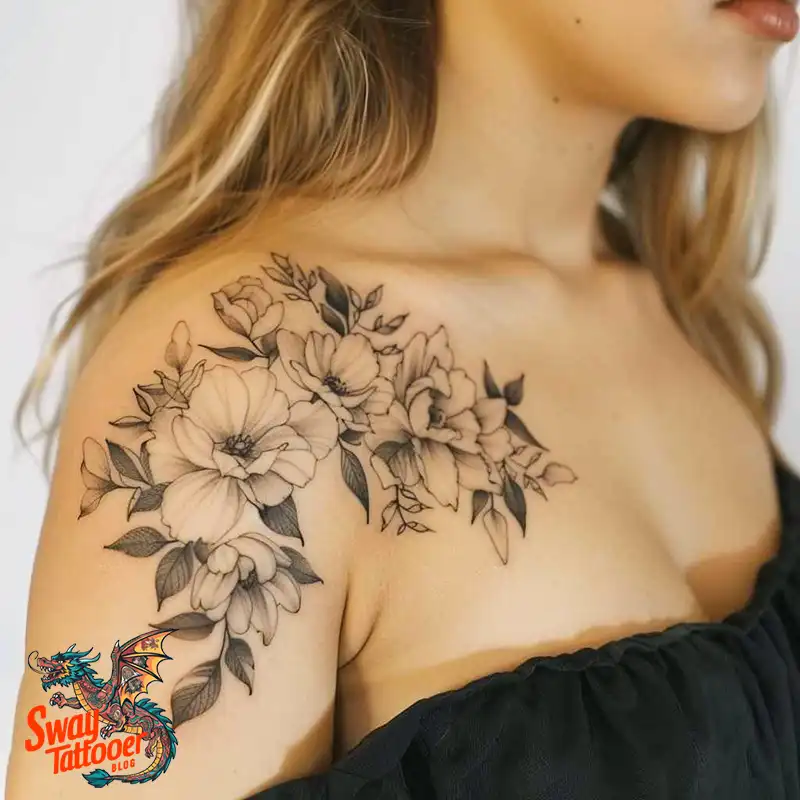 150 Women's Shoulder Tattoo Design Ideas: Your Next Ink 133 Women's Shoulder Tattoo