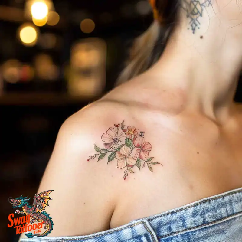 150 Women's Shoulder Tattoo Design Ideas: Your Next Ink 18 Women's Shoulder Tattoo